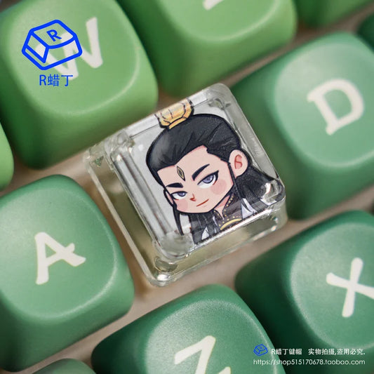 Black Myth Wukong Erlang Shen Transparent Character Keycap