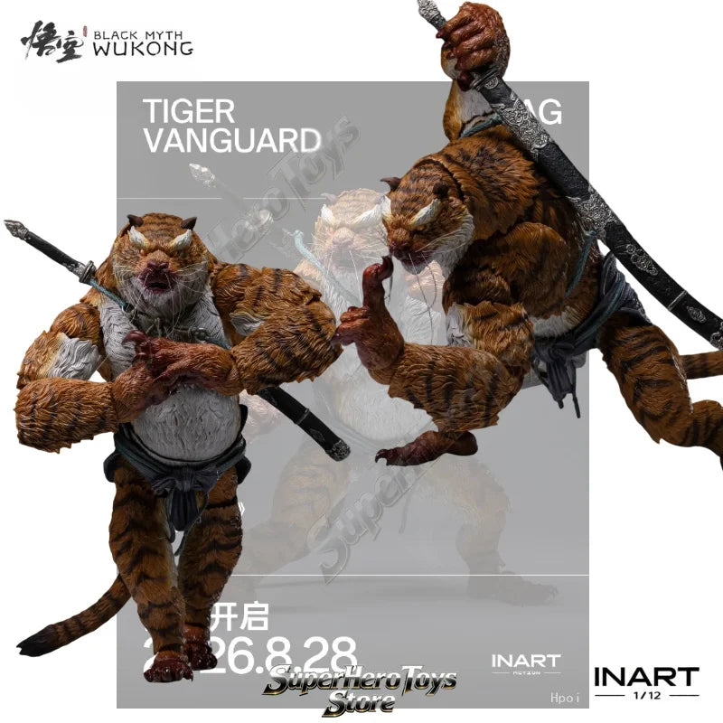 INART Black Myth: Wukong Tiger Vanguard 1/12 Action Figure
