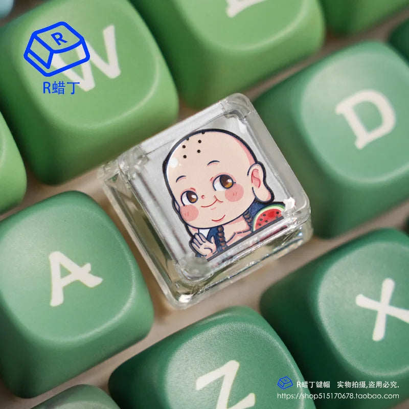 Black Myth Wukong Maitreya Buddha Watermelon Keycap