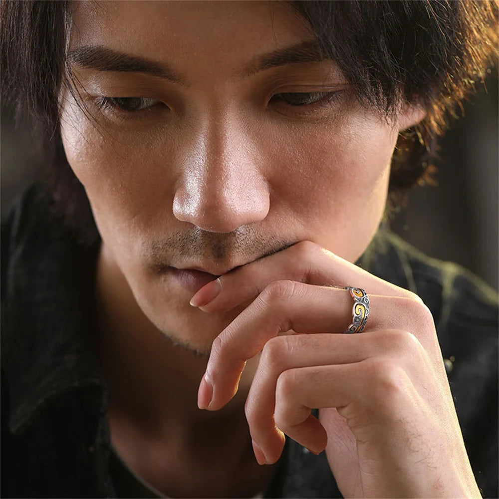 Black Myth Wukong Gold Crown Ring