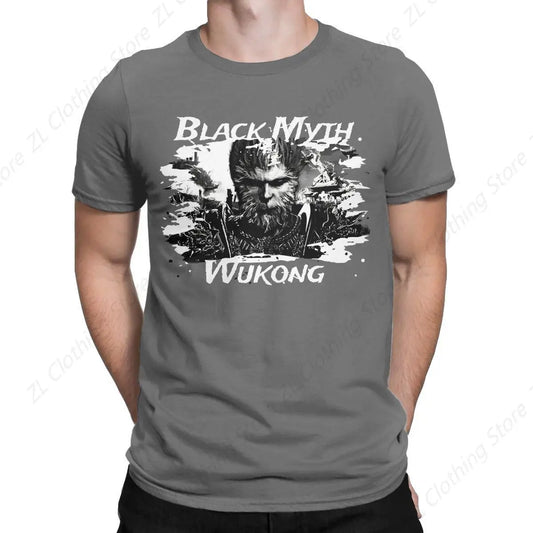 Black Myth: Wukong - The Warrior's Wrath Dark Grey T-Shirt