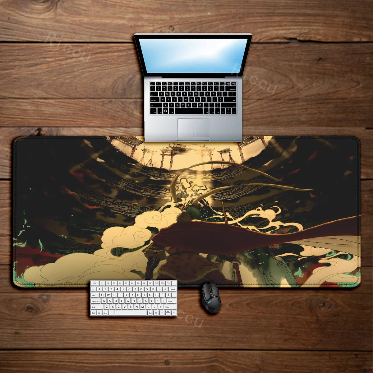 Black Myth Wukong Sun Wukong Golden Celestial Power XXL Gaming Mouse Pad