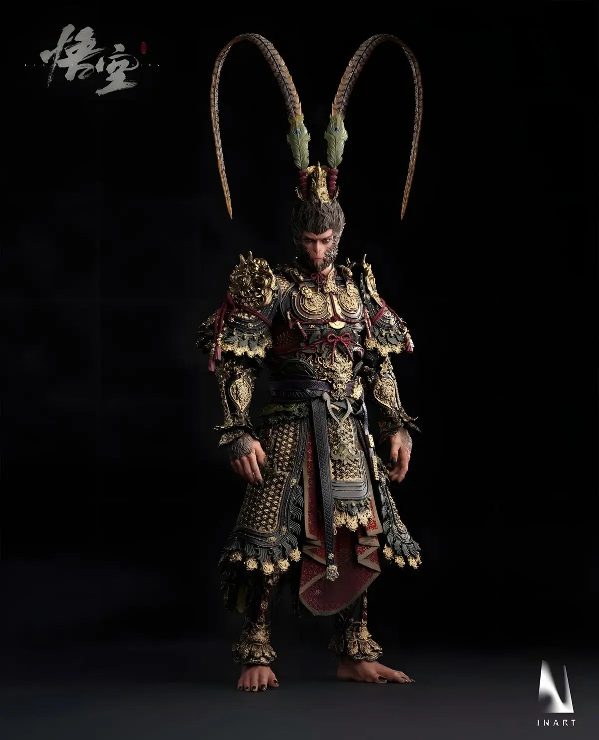 INART Black Myth: Wukong Destined One Great Sage Golden Armor 1/6 Scale Figure
