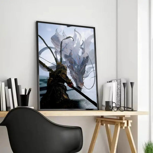 Black Myth: Wukong Destined One vs Kang-Jin Loong Poster