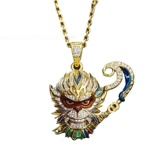 Wukong’s Radiance : Diamond Necklace