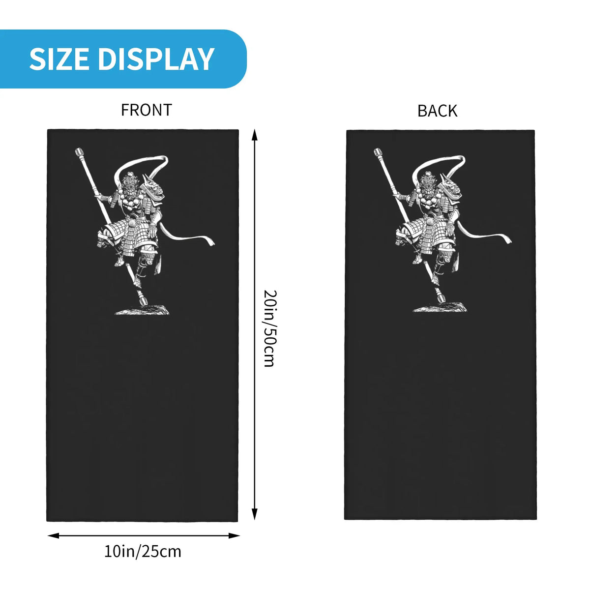 Black Myth Wukong Sun Wukong White Neck Gaiter Monkey King Face Covering