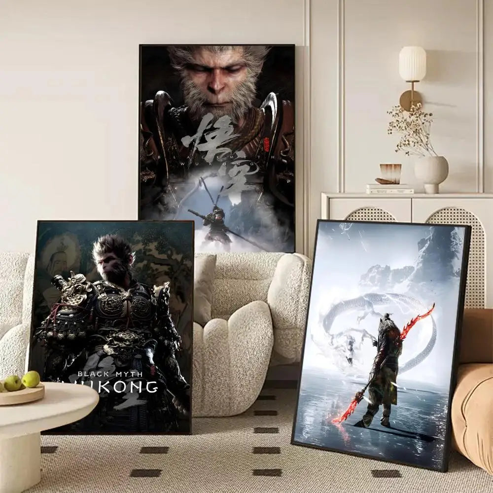 Black Myth: Wukong Destined One vs Kang-Jin Loong Poster