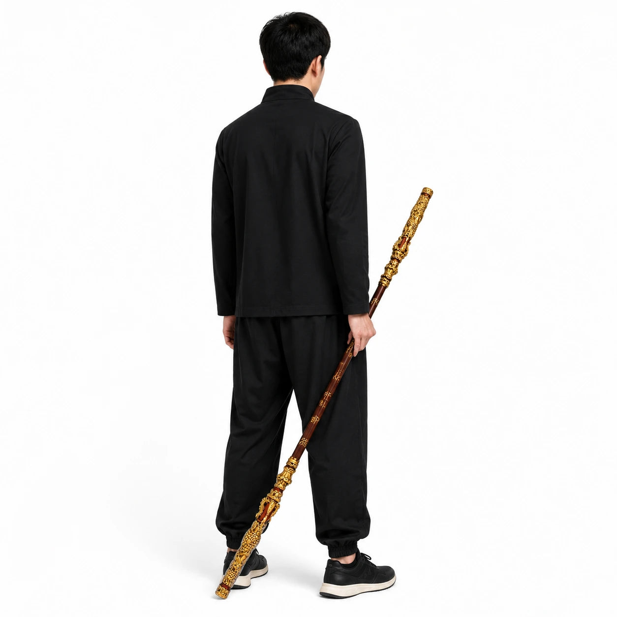 Golden Sun Wukong Staff (100 cm) - Black Myth Wukong